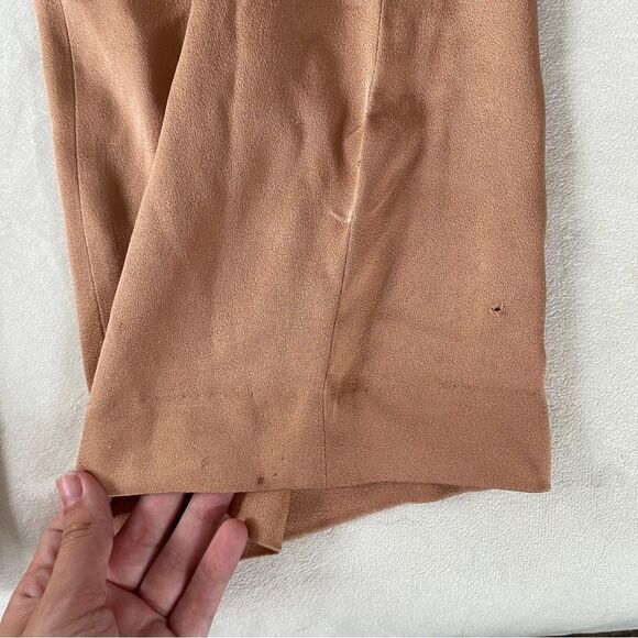 Veronica Beard Edia Pant Gold Copper Color Size 2 - Picture 5 of 8